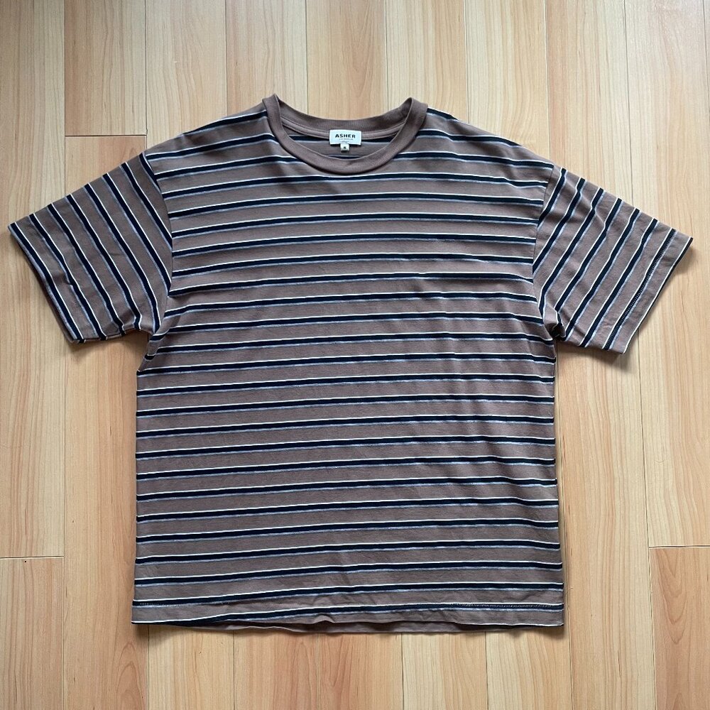 Asher Noah stripe tee